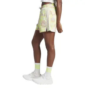 Pantalón corto mujer adidas Floral Graphic 3-Stripes image-4