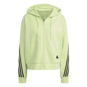 Felpa con cerniera a cappuccio da donna adidas Future Icons 3-Stripes image-0