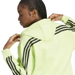 Felpa con cerniera a cappuccio da donna adidas Future Icons 3-Stripes image-6