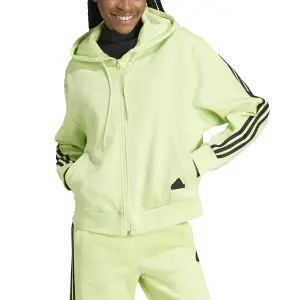 Felpa con cerniera a cappuccio da donna adidas Future Icons 3-Stripes image-2