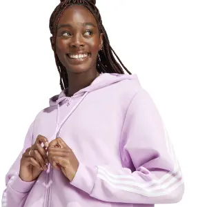 Women's zip-up hoodie adidas Future Icons 3-Stripes image-5