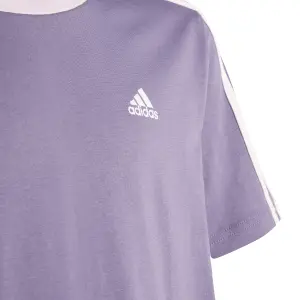 Camiseta de chica adidas Essentials Boyfriend 3-Stripes image-3