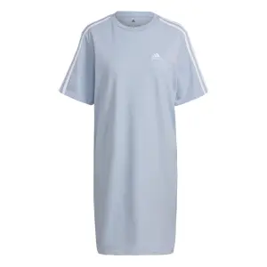 Vestido camisero boyfriend de mujer adidas Essentials 3-Stripes image-0
