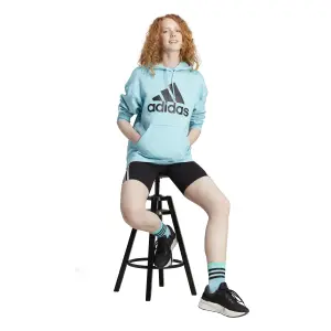 Oversized sweatshirt med huva för kvinnor adidas Essentials image-3