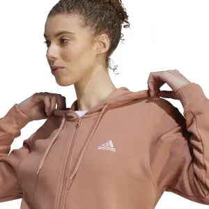 Felpa con cerniera da donna adidas Essentials image-5