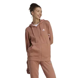 Felpa con cerniera da donna adidas Essentials image-1