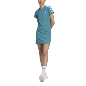 Vestido camiseta adidas Essentials Single image-3