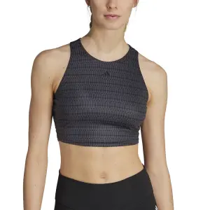 Camiseta de tirantes para mujer adidas Studio Print image-2