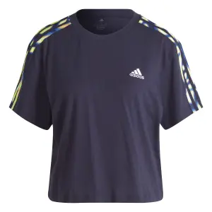 Camiseta de mujer de 3 rayas adidas Vibrant Print image-2