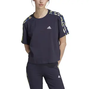 Camiseta de mujer de 3 rayas adidas Vibrant Print image-3