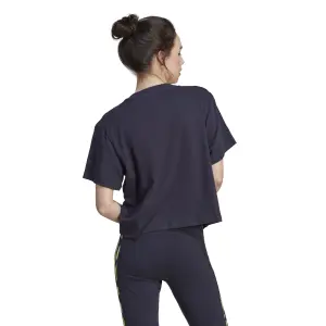 Camiseta de mujer de 3 rayas adidas Vibrant Print image-4