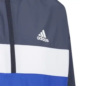 Chaqueta impermeable tejida para niños adidas image-3