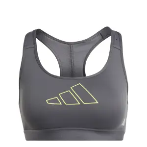 Sujetador de sujeción media para mujer adidas Powerreact Hyperbright image-3