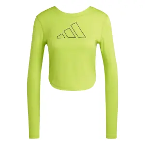 Damesonderhemd met lange mouwen adidas Hyperbright image-0