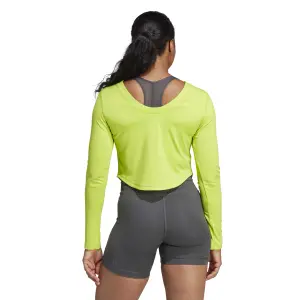 Damesonderhemd met lange mouwen adidas Hyperbright image-2
