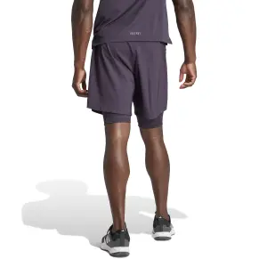 2 in 1 shorts adidas Hiit Workout HEAT.RDY image-3