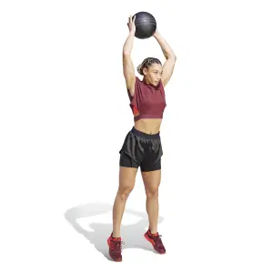 2 i 1-shorts för kvinnor adidas Power Aeroready image-3