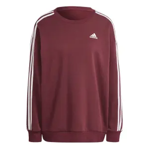 Sweatshirt aus Molton oversized Frau adidas Essentials 3-Stripes image-0