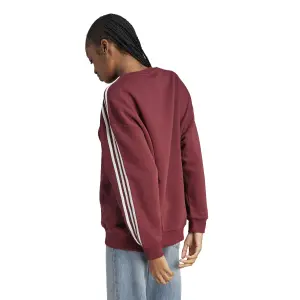 Sweatshirt aus Molton oversized Frau adidas Essentials 3-Stripes image-4