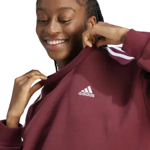 Sweatshirt aus Molton oversized Frau adidas Essentials 3-Stripes image-6