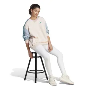 Sudadera polar oversize de mujer adidas Essentials 3-Stripes image-3