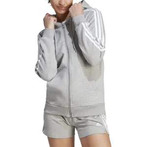 Full Zip Hoodie Damen adidas Essentials 3-Stripes image-4