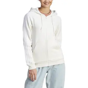 Sweatshirt à capuche full-zip femme adidas Essentials 3 Stripes image-2