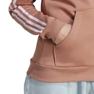 Felpa con cappuccio da donna adidas Essentials 3 Stripes image-5
