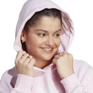 Fleece-sweatshirt med hætte til kvinder adidas Essentials Boyfriend image-6