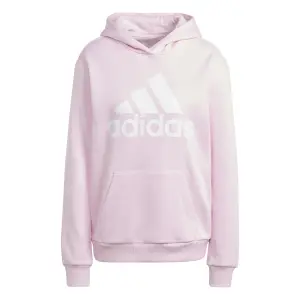 Fleece-sweatshirt med hætte til kvinder adidas Essentials Boyfriend image-0