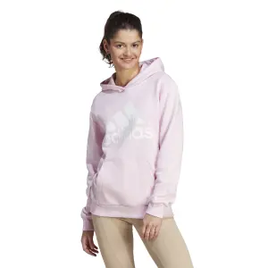 Fleece-sweatshirt med hætte til kvinder adidas Essentials Boyfriend image-1