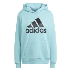 Damen Fleece Kapuzensweatshirt adidas Essentials Boyfriend image-0