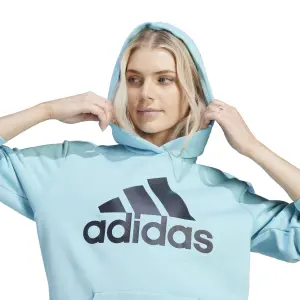 Damen Fleece Kapuzensweatshirt adidas Essentials Boyfriend image-5