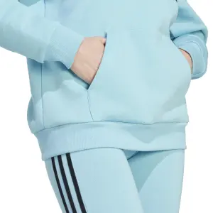 Damen Fleece Kapuzensweatshirt adidas Essentials Boyfriend image-6