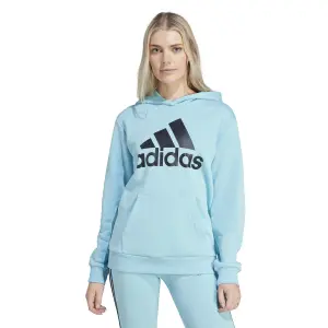 Damen Fleece Kapuzensweatshirt adidas Essentials Boyfriend image-1