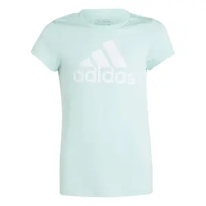 T-shirt with large girl logo adidas Essentials image-0