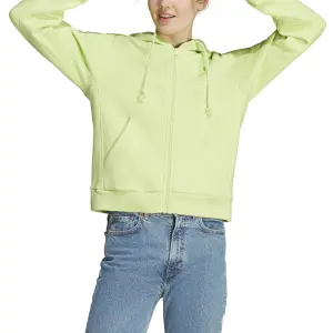 Sudadera con capucha de polar con cremallera completa para mujer adidas All SZN image-2