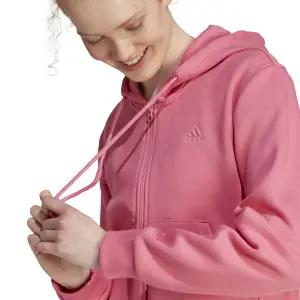 Damen Fleece Full-Zip Kapuzenpullover adidas All SZN image-5