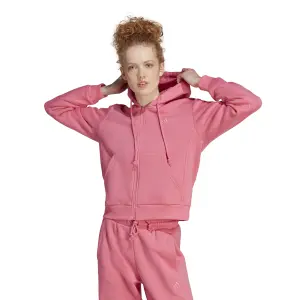 Damen Fleece Full-Zip Kapuzenpullover adidas All SZN image-1
