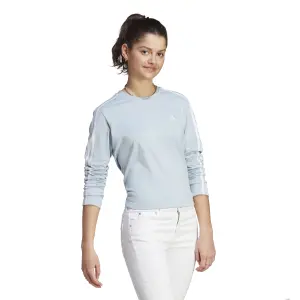 Camiseta de manga larga para mujer adidas Essentials 3-Stripes image-5