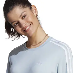 Camiseta de manga larga para mujer adidas Essentials 3-Stripes image-6