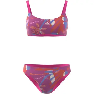Maillot de bain 2 pièces femme adidas Padded Flower Graphic image-1