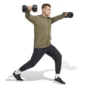 Full zip hoodie adidas Game and Go image-4