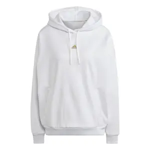 Women's embossed monogrammed fleece hoodie adidas image-0