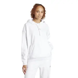 Women's embossed monogrammed fleece hoodie adidas image-2
