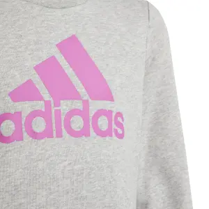 Sudadera con gran logo niña adidas Essentials image-3