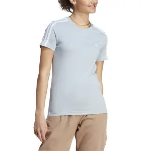 T-shirt de mulher adidas Essentials 3-Stripes image-3