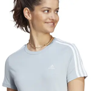 T-shirt de mulher adidas Essentials 3-Stripes image-6