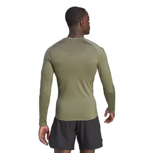 Camiseta manga larga adidas Techfit 3-Stripes image-4