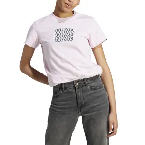 Camiseta de mujer adidas Vibrant Print Graphic image-3